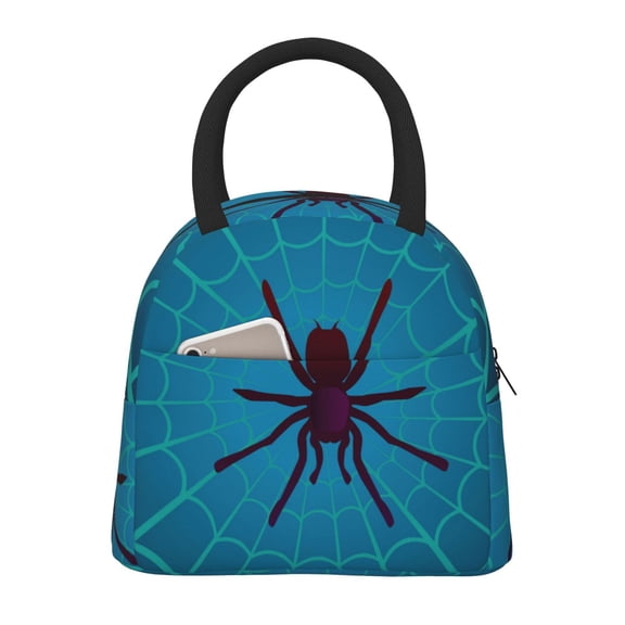 Hirioo Spider And Cobweb for Eco-friendly Lunch Box,Leakproof Lunch Box for School, Work, Travel, and Picnics,Perfect for Meal Prep