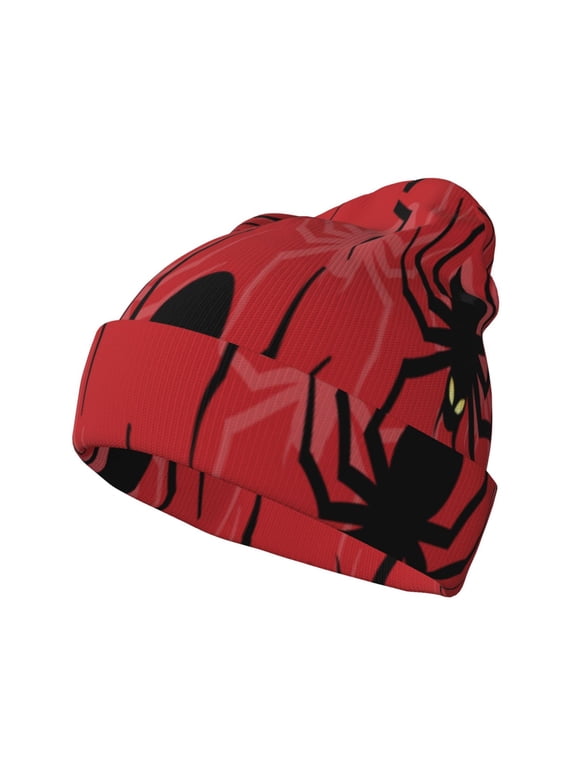 Spider for Men's Knit Cuffed Beanie for Outdoor Activities Unisex