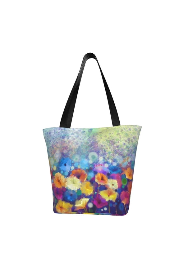 Spring Flower Seasonal for Women's Casual Shoulder Tote Bag Handbag For Women Work College Travel Business Shopping