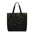 thumbnail image 1 of Hirioo Star Silver Glitter for Tote Bag for Women, Quilted Shoulder Bag with Zipper, Large Capacity Handbags for Casual, Travel, Work, 1 of 9