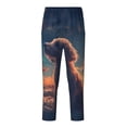 thumbnail image 1 of Hirioo Starry Sky Cloud Puppy for Teenagers' Pajama Pants Womens Lounge Pants with Pockets Pj Bottoms Pants for Men-Medium, 1 of 6
