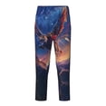 thumbnail image 1 of Hirioo Starry Sky Flying Tiger for Teenagers' Pajama Pants Womens Lounge Pants with Pockets Pj Bottoms Pants for Men-XS(5-6), 1 of 6