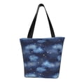 thumbnail image 1 of Hirioo Starry Sky for Women's Casual Shoulder Tote Bag Handbag For Women Work College Travel Business Shopping, 1 of 8