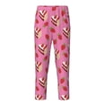 thumbnail image 1 of Hirioo Strawberry Cake for Teenagers' Pajama Pants Womens Lounge Pants with Pockets Pj Bottoms Pants for Men-XS(5-6), 1 of 6