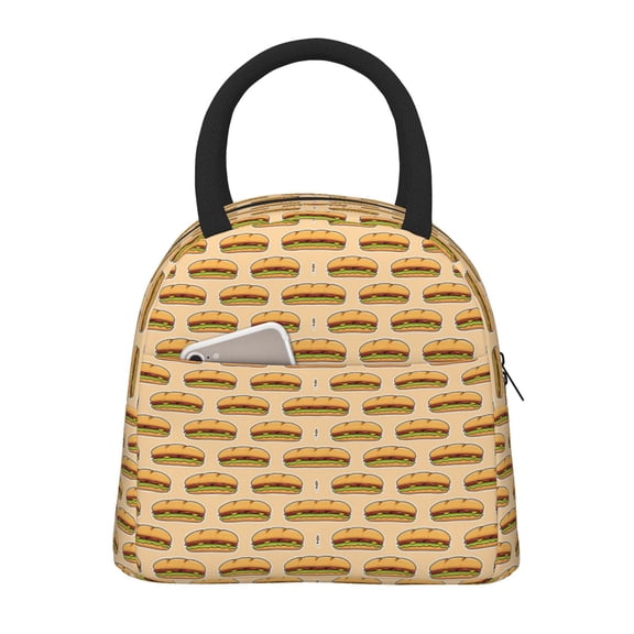 Hirioo Submarine Sub Sandwich for Eco-friendly Lunch Box,Leakproof Lunch Box for School, Work, Travel, and Picnics,Perfect for Meal Prep