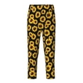 thumbnail image 1 of Hirioo Sunflower 6 for Teenagers' Pajama Pants Womens Lounge Pants with Pockets Pj Bottoms Pants for Men-Large, 1 of 6
