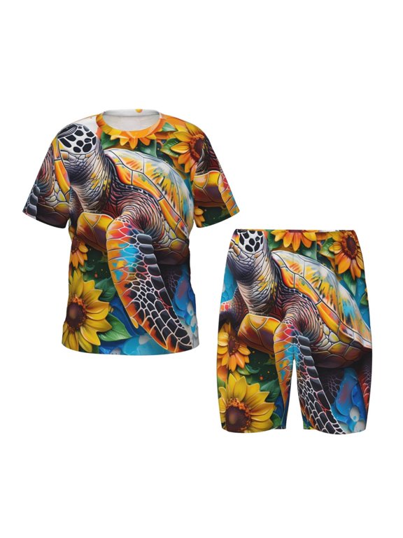 Sunflower Turtle Hirioo-4X-Large