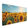 thumbnail image 1 of Hirioo Sunlit Sunflower Field for Mouse Pad ,Anti-Slip Base, Durable Stitched Edges, Perfect for Gaming, Office, and Home Use,16x35.5in, 1 of 9