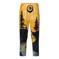 thumbnail image 1 of Hirioo Sunset River Pine Trees for Teenagers' Pajama Pants Womens Lounge Pants with Pockets Pj Bottoms Pants for Men-Small, 1 of 6