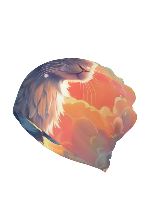 Sunshine Winged Rabbit for Multifunction Beanie Hat for Men and Women Unisex for Winter Sports, Outdoor Activities, and Daily Wear