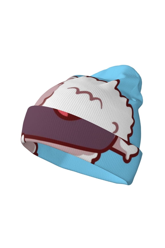 Sushi Salmon Surfing for Men's Knit Cuffed Beanie for Outdoor Activities Unisex