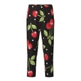 thumbnail image 1 of Hirioo Sweet Red Cherry for Teenagers' Pajama Pants Womens Lounge Pants with Pockets Pj Bottoms Pants for Men-XS(5-6), 1 of 6