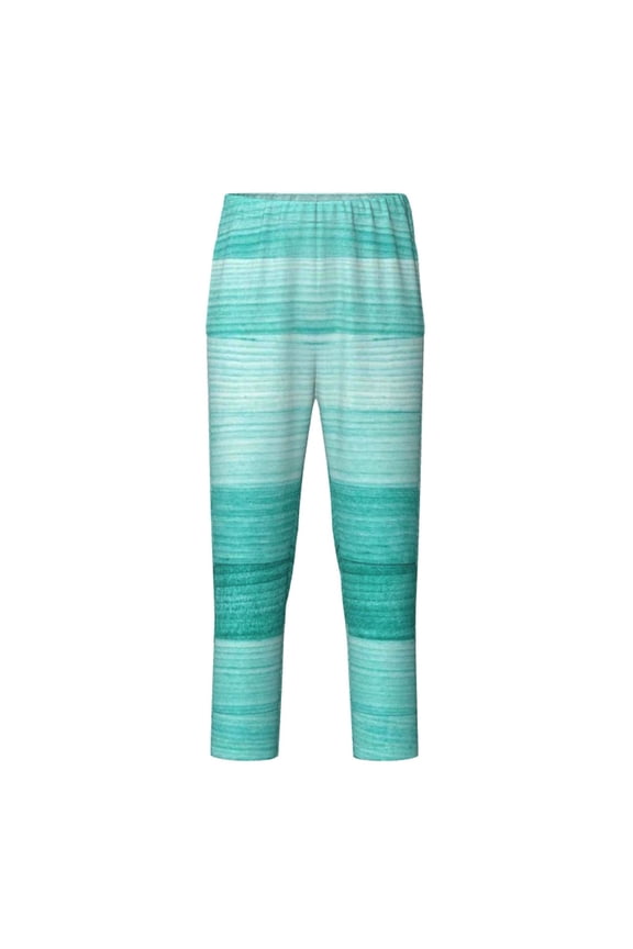 Teal Turquoise for Teenagers' Pajama Pants Womens Lounge Pants with Pockets Pj Bottoms Pants for Men-Small