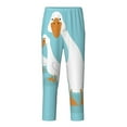 thumbnail image 1 of Hirioo Three White Geese for Teenagers' Pajama Pants Womens Lounge Pants with Pockets Pj Bottoms Pants for Men-XS(5-6), 1 of 6