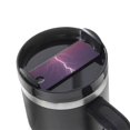 thumbnail image 1 of Hirioo Thunderstorm Violet Purple for Stanley Cup Lid Nameplate Personalized Acrylic Nameplate Tumbler Lid Topper(30oz , 40oz), 1 of 9