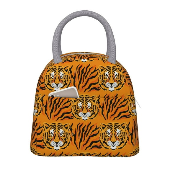 Hirioo Tiger for Eco-friendly Lunch Box,Leakproof Lunch Box for School, Work, Travel, and Picnics,Perfect for Meal Prep