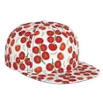 thumbnail image 1 of Hirioo Tomato for Baseball Cap Men Cap Flat Brim for Men Women Teens Adjustable Baseball Cap, 1 of 7