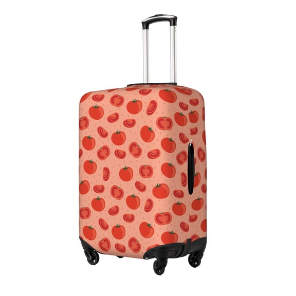 Hirioo Tomato for Elasticity Suitcase Cover (No luggage Included) Durable Luggage Protector Fits 18-32 Inch Luggage-X-Large