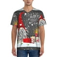 thumbnail image 1 of Hirioo Traditional Scandinavian Dwarf for Men's Baseball T-shirt Shirts Short Sleeve Casual Summer Button Stretch T Shirts,Size S-4XL-4X-Large, 1 of 7