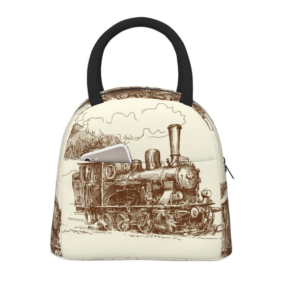 Hirioo Train for Eco-friendly Lunch Box,Leakproof Lunch Box for School, Work, Travel, and Picnics,Perfect for Meal Prep