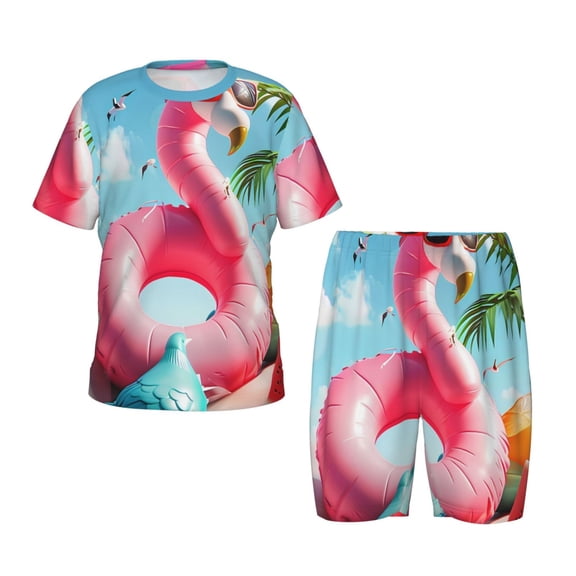 Hirioo Tropical Flamingo Pool Float Hirioo-X-Large