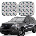 thumbnail image 1 of Hirioo Turtle for 2PCS Windshield Sun Shade Foldable | Front Windshield Shade for Sun, Heat and UV Rays-Small, 1 of 6