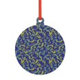 thumbnail image 1 of Hirioo Uncaria Flower for Acrylic Christmas Pendant Hanging Christmas Tree Ornaments, Car, Home, Office Gift Decor-Round Shape, 1 of 7