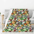 thumbnail image 1 of Hirioo Vegan1 for Flannel Blanket, Cozy and Warm Throw for Bed or Couch ,Perfect for All Seasons-40"x30", 1 of 6