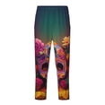 thumbnail image 1 of Hirioo Vintage Patterned Skull for Teenagers' Pajama Pants Womens Lounge Pants with Pockets Pj Bottoms Pants for Men-Medium, 1 of 6