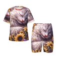 thumbnail image 1 of Hirioo Warm Sunflower Sleeping Cat Hirioo-Large, 1 of 6