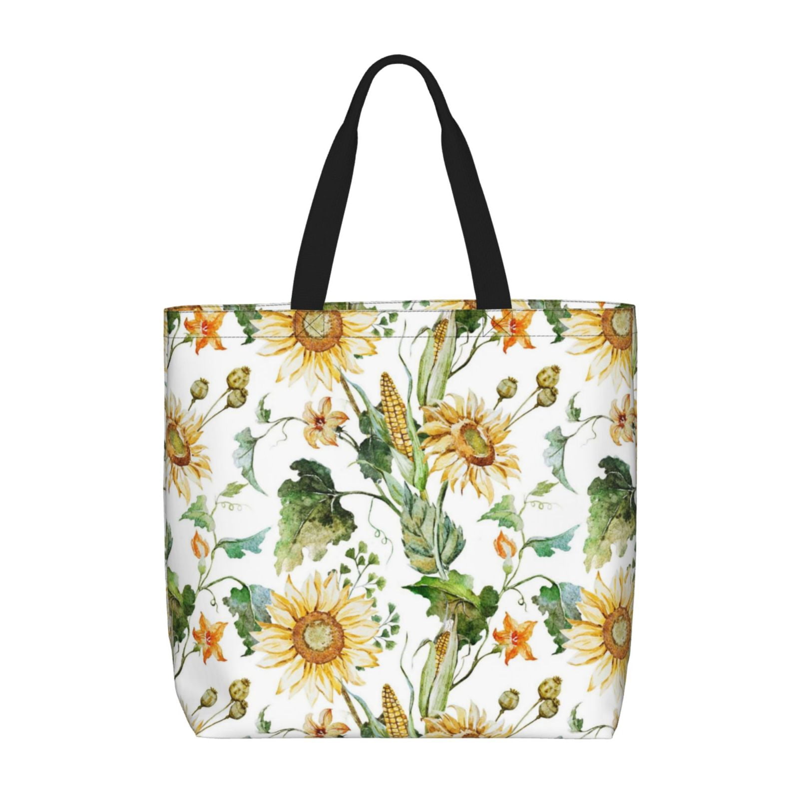 Quilted Sunflower Beach Bag main image 0