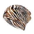 thumbnail image 1 of Hirioo Watercolor Zebra for Multifunction Beanie Hat for Men and Women Unisex for Winter Sports, Outdoor Activities, and Daily Wear, 1 of 8