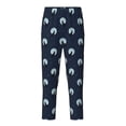 thumbnail image 1 of Hirioo Wolf And Moon for Teenagers' Pajama Pants Womens Lounge Pants with Pockets Pj Bottoms Pants for Men-Small, 1 of 6