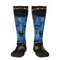 thumbnail image 1 of Hirioo Wolf Head And Dreamcatcher for Adult Stockings Breathable Sock Non-Pilling,Contrasting Color Design, 1 of 6