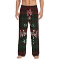 thumbnail image 1 of Hirioo Wonderful Time Christmas for Women's PJ Pajama Pants Sleep Pants Women's Home Trousers with Pockets,S-3XL-Small, 1 of 6