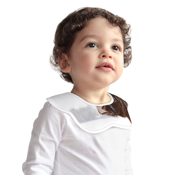 Hirioo Yak for Baby Cotton Petal Bib Drool Bibs for Baby Boy Unisex