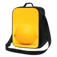 thumbnail image 1 of Hirioo Yellow Lemon for Insulated Lunch Bag with Adjustable Shoulder Strap for Work, School, Travel and Picnics, Leakproof and Eco-Friendly, 1 of 8