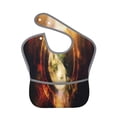 thumbnail image 1 of Hirioo Yin Yang 1 for Baby Waterproof Pocket Bib Adjustable Closed for Babies Toddlers with Large Pocket 6-24Months, 1 of 8