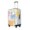 thumbnail image 1 of Hirioo Zebra Colourful for Elasticity Suitcase Cover (No luggage Included) Durable Luggage Protector Fits 18-32 Inch Luggage-X-Large, 1 of 7