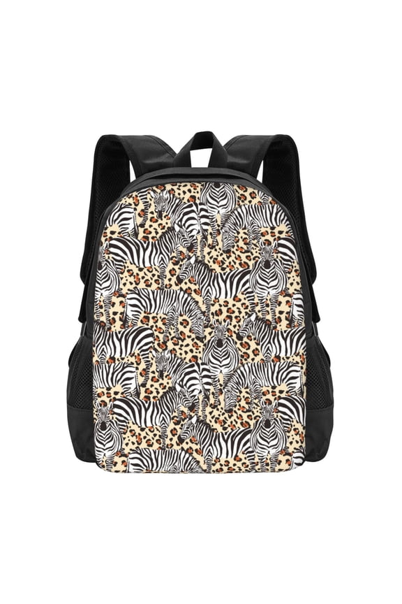 Zebra for Minimalist Backpack Large Capacity Backpack Travel Backpack For School