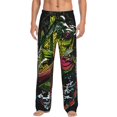 thumbnail image 1 of Hirioo bass for Men's PJ Pajama Pants Sleep Pants Men's Home Trousers with Pockets,S-3XL-Medium, 1 of 6