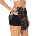 thumbnail image 1 of Hirioo desert Man Shepherd Dog for Women's Double Layer Athletic Shorts High-Performance Gym Shorts with Inner Pocket, Elastic Waistband-Medium, 1 of 7