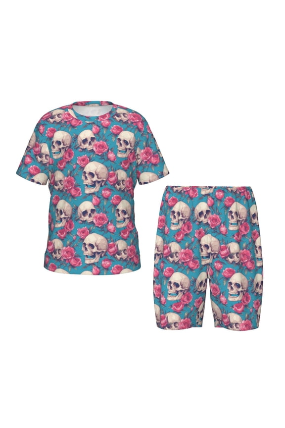 happy Skull rose Hirioo-XX-Large