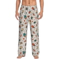 thumbnail image 1 of Hirioo summer insects for Men's PJ Pajama Pants Sleep Pants Men's Home Trousers with Pockets,S-3XL-XX-Large, 1 of 6