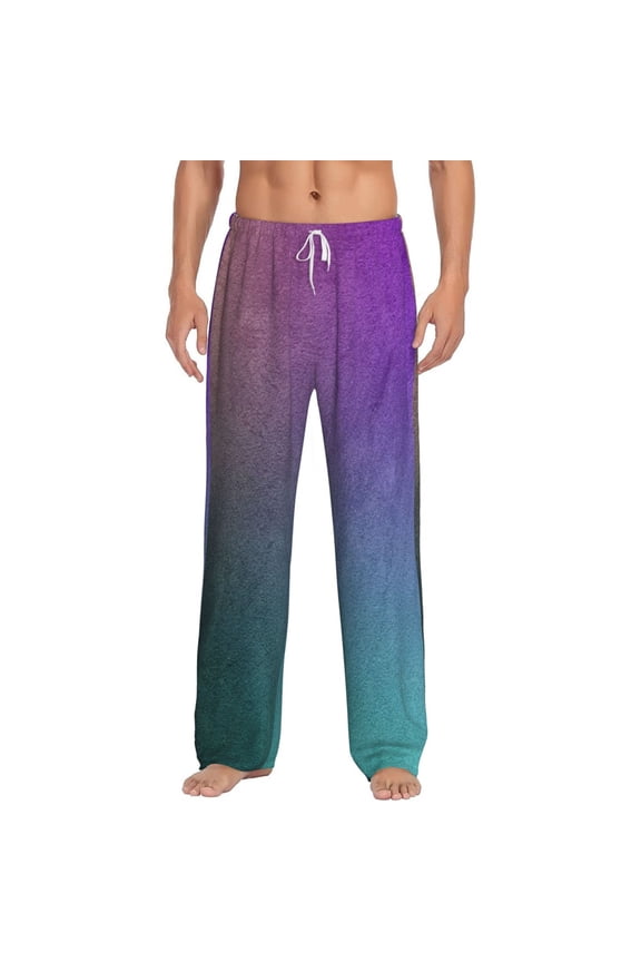 vintage dark paint for Men's PJ Pajama Pants Sleep Pants Men's Home Trousers with Pockets,S-3XL-XX-Large