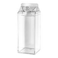 thumbnail image 1 of Hiroekza 1.9L Water Pitcher with Lid and Spout - Plastic Iced Tea Pitcher for Coffee, Juice, Homemade Beverage - Clear Cold Kettle for Kitchen, Home, Party, Bar, Wedding - Dishwasher Safe Clear, 1 of 9