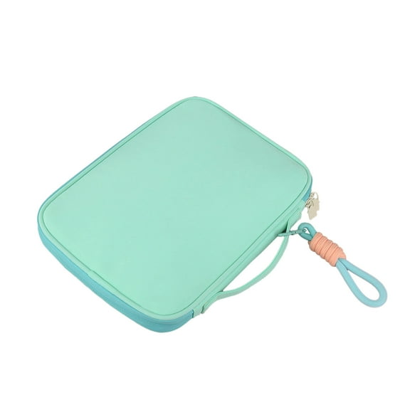 Hiroekza 11 Inch Nylon Laptop Sleeve Bag Case for Men Women Multilayer Design Efficient Storage Compact Electronics Organizer Pouch for Business Travel Lightweight Case