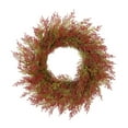 thumbnail image 1 of Hiroekza 18-Inch All-Season Artificial Fir Wreath – Waterproof & UV Resistant Green Christmas Wreath for Front Door, Wall, Porch, Wedding & Farmhouse Decor for Indoor & Outdoor Holiday Decoration Red, 1 of 6