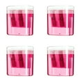 thumbnail image 1 of Hiroekza 4pcs Double Hole Pencil Sharpener With Cover, Carbon Steel Blade, Oval Manual Sharpener for, Teachers, Artists - Office Supplies Pink, 1 of 3