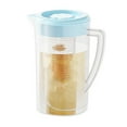 thumbnail image 1 of Hiroekza 2L Large Capacity Water Dispenser Pitcher Cold Kettle - Dispenser Pitcher with Filter for Iced Tea, Lemonade, Juice, Plastic Pitcher with Lid for Kitchen, Home, Party, Bar & Wedding Blue, 1 of 7